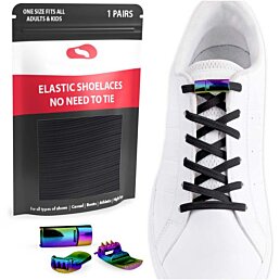 Šňůrky bez vázání s magnetickou duhovou přezkou