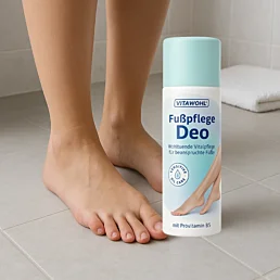 Osvěžující deodorant na nohy ve spreji s Provitamínem B5 - 200 ml - Náhled