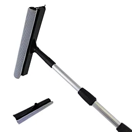 Teleskopická tyč s stěrkou na čištění oken - hliníkové tělo, 4 m