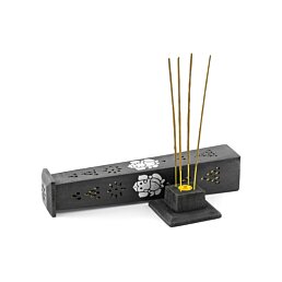 Stojan na vonné kužele a tyčinky Věž Ganéša, 30cm - Náhled