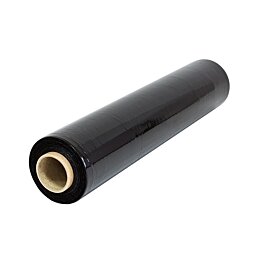 Stretch fólie šířka 500mm, délka 300m, černá, neprůhledná, tloušťka 20µm
