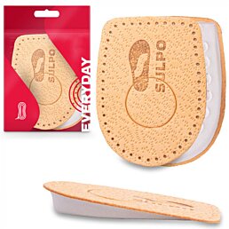 Podpatky na ostrohy kůže - latex, tělová, Pecari