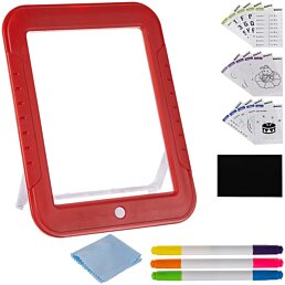 Kreslící světelná tabule pro děti na kreslení se šablonami,