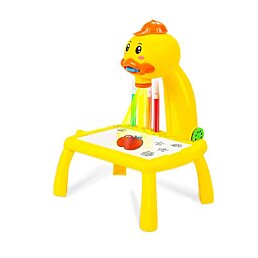 Světelný projektor na kreslení, žlutá kachna