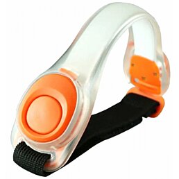 Svítící výstražný náramek na ruku, nohu nebo tašku - pro cyklisty