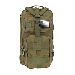 Vojenský batoh zelený 30L - Náhled
