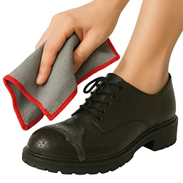 Čisticí utěrka na velmi mokrou a znečištěnou obuv - 34 x 34 cm - Náhled