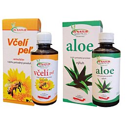 Včelí pyl + Aloe Vera výluh, 100% přírodní koncentrát