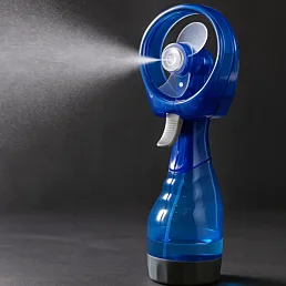 Ručný přenosný ventilátor se sprejovou lahví 2v1 - Náhled