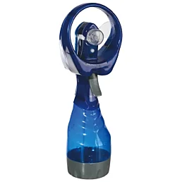 Ručný přenosný ventilátor se sprejovou lahví 2v1
