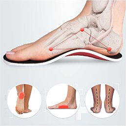 Ortopedické vložky do bot pro ploché nohy Flat Feet - Náhled