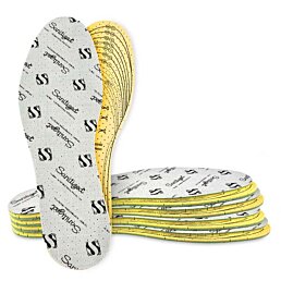 Vložky proti pocení, střižené hygienicky ošetřené, Sanitized (5 párů), EU (32-46)