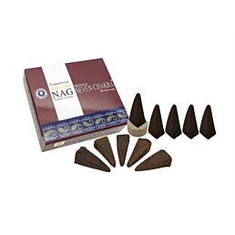 Vonné kužele Vijayshree Golden, Masala, Sedm čaker, 10+stojan