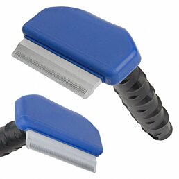 Vyčesávací hřeben pro psy a kočky 4,5 cm, modrý