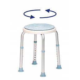 Výškou nastavitelná otočná židle do sprchy KP-O 5021 - Náhled