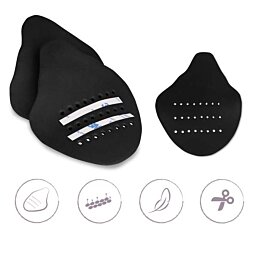 Výztuha proti pokrčení vnitřní špičky bot (2ks), černé - Náhled