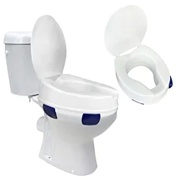 Nástavec, sedátko / zvyšovač na WC s poklopem Kate RF-871, výška 15cm - Náhled