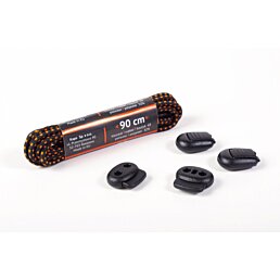 Rychloupínací gumové šňůrky do pracovní obuvi Fast'n'Laces PRO, 90cm - Náhled