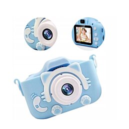 Dětský digitální multifunkční fotoaparát, "BlueCat", modrý