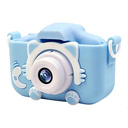 Dětský digitální multifunkční fotoaparát, "BlueCat", modrý - Náhled