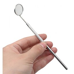 Zubní zrcátko, nerezové zubařské nářadí - Náhled