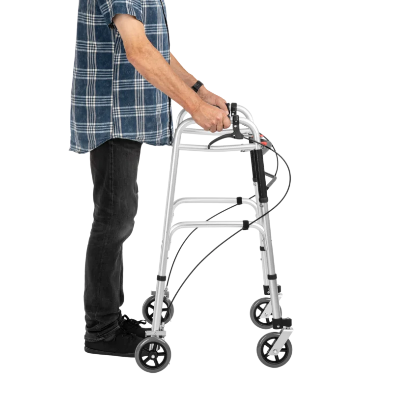 Čtyřkolové chodítko JMC-C 3224 – boční pohled