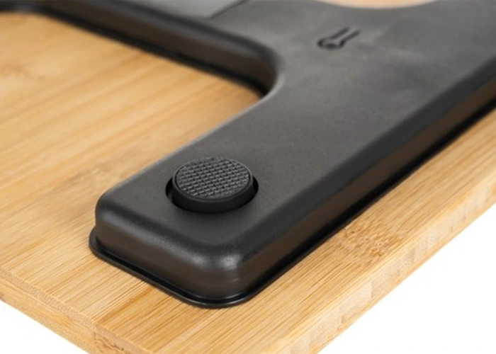 bambusová koupelnová váha