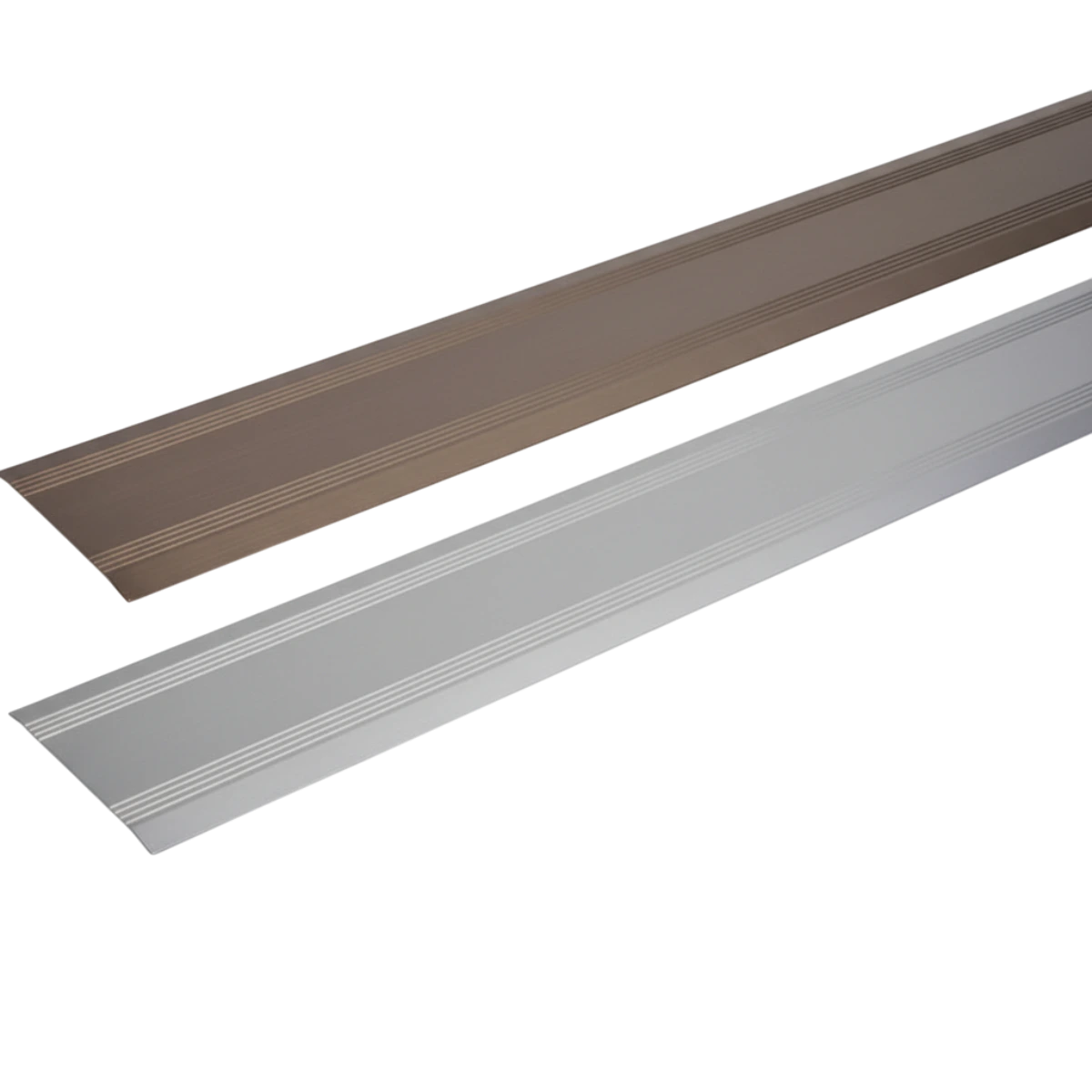 Ukázka použití přejízdové lišty v interiéru