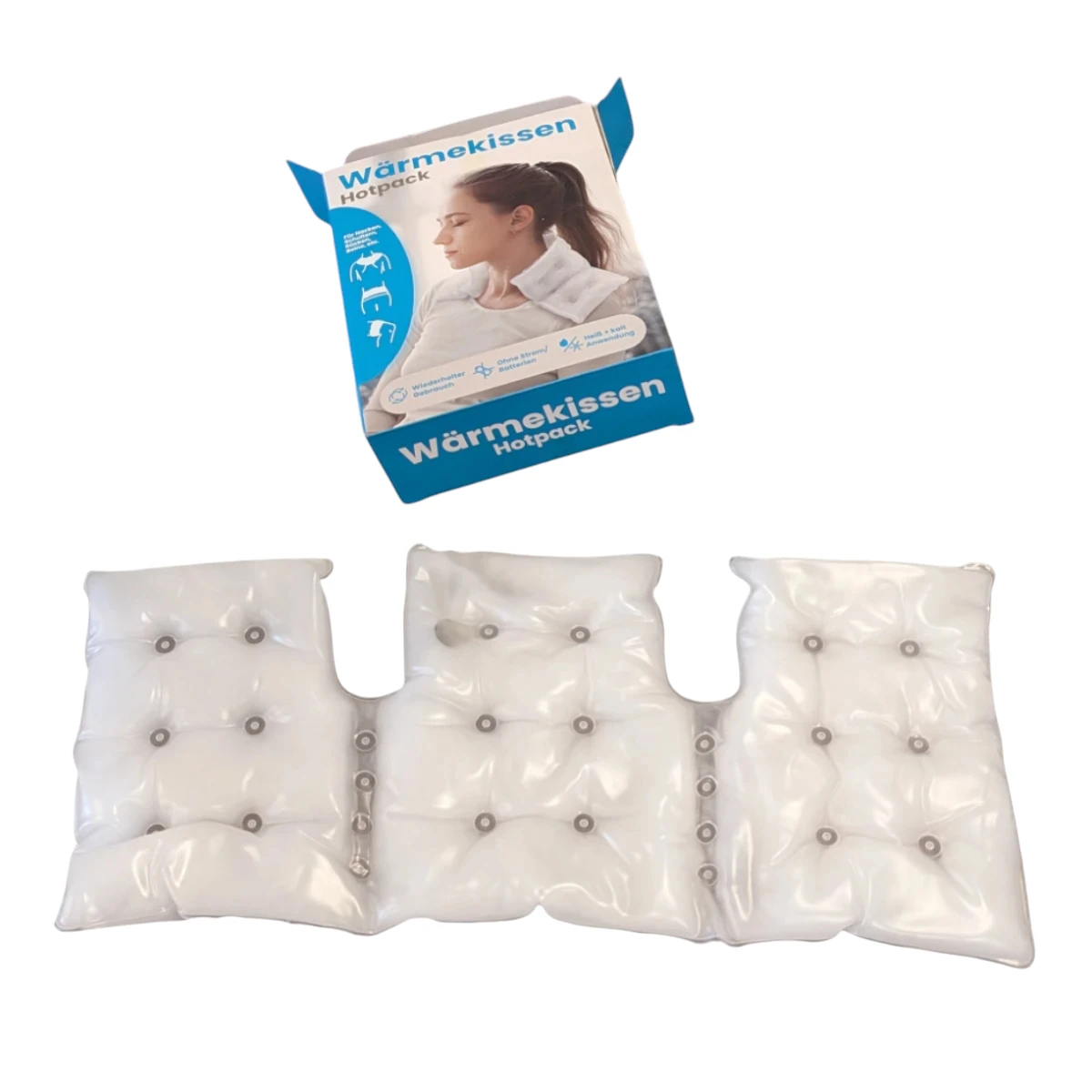 Parafínový termo polštář – pomoc při bolestech zad a kloubů