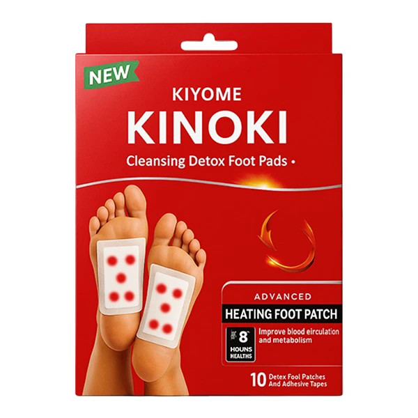 Kinoki hřejivé detoxikační náplasti