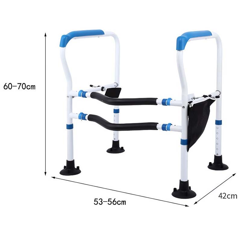 Madlo na WC s přísavkami – pohled zezadu