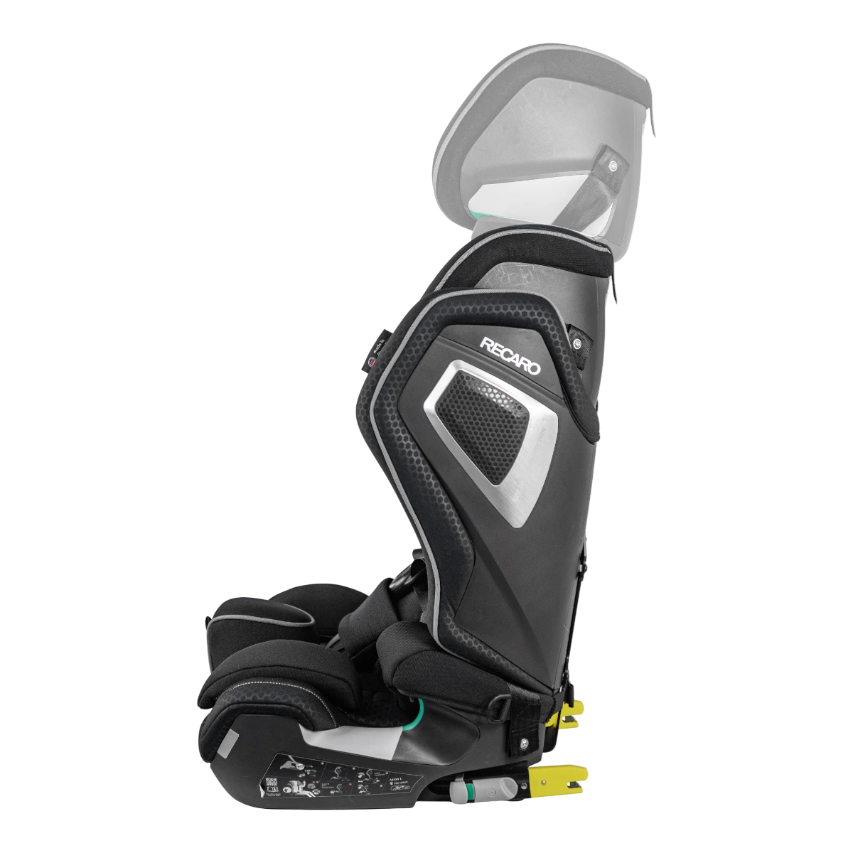 Recaro Axion 1 Reha detail nastavitelnych pelot a vedení