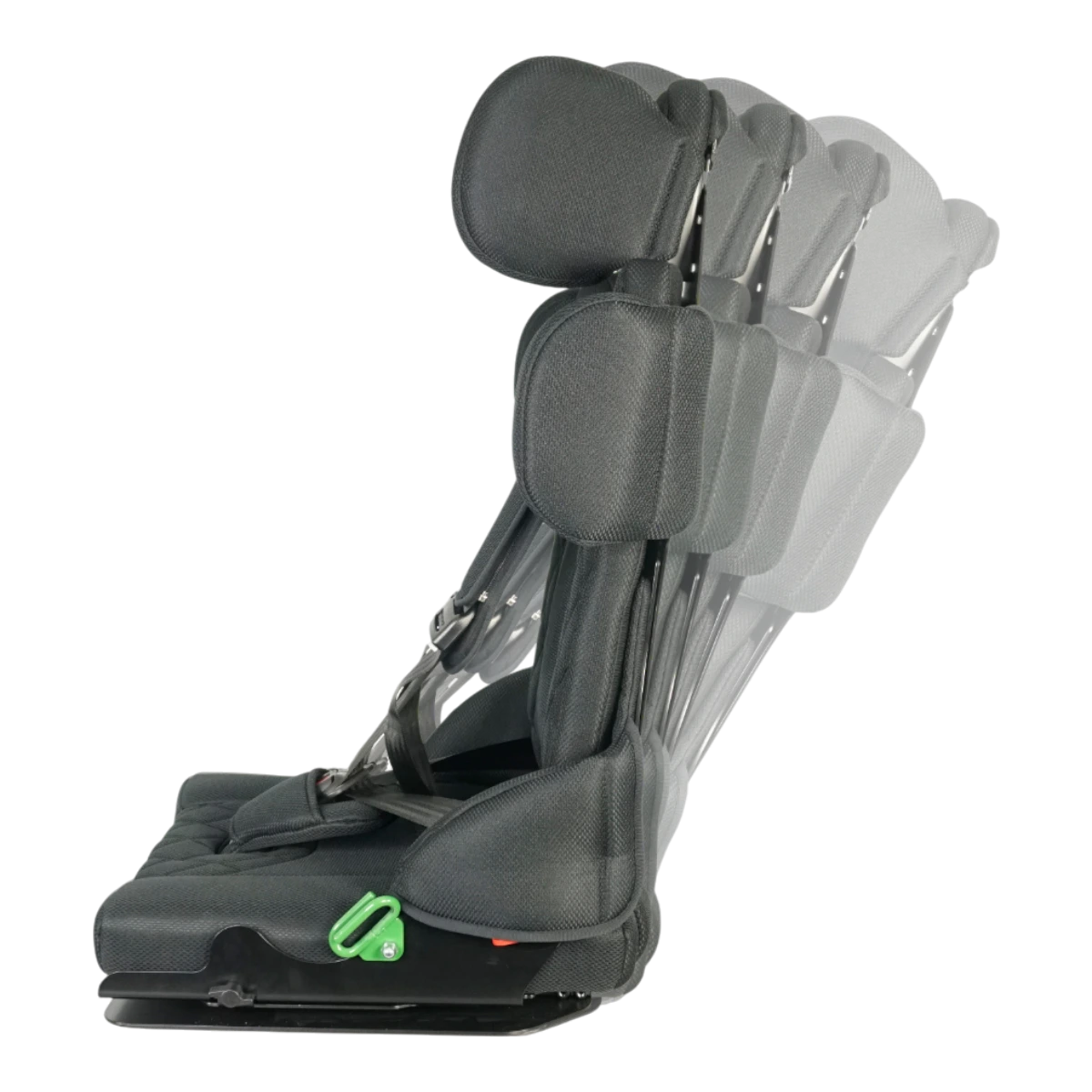 Rehabilitační autosedačka Hercules Prime R129 boční pohled