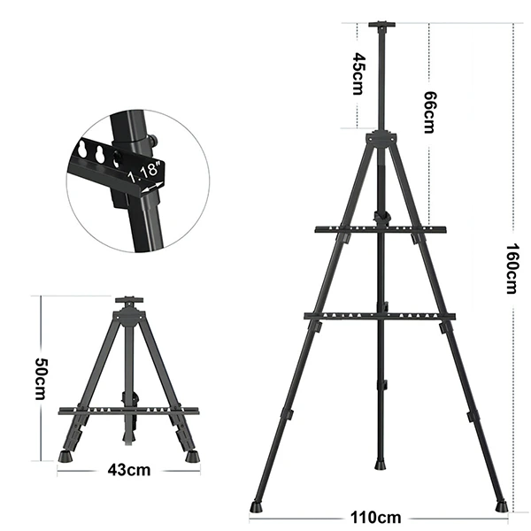 štětců a paleta na malování