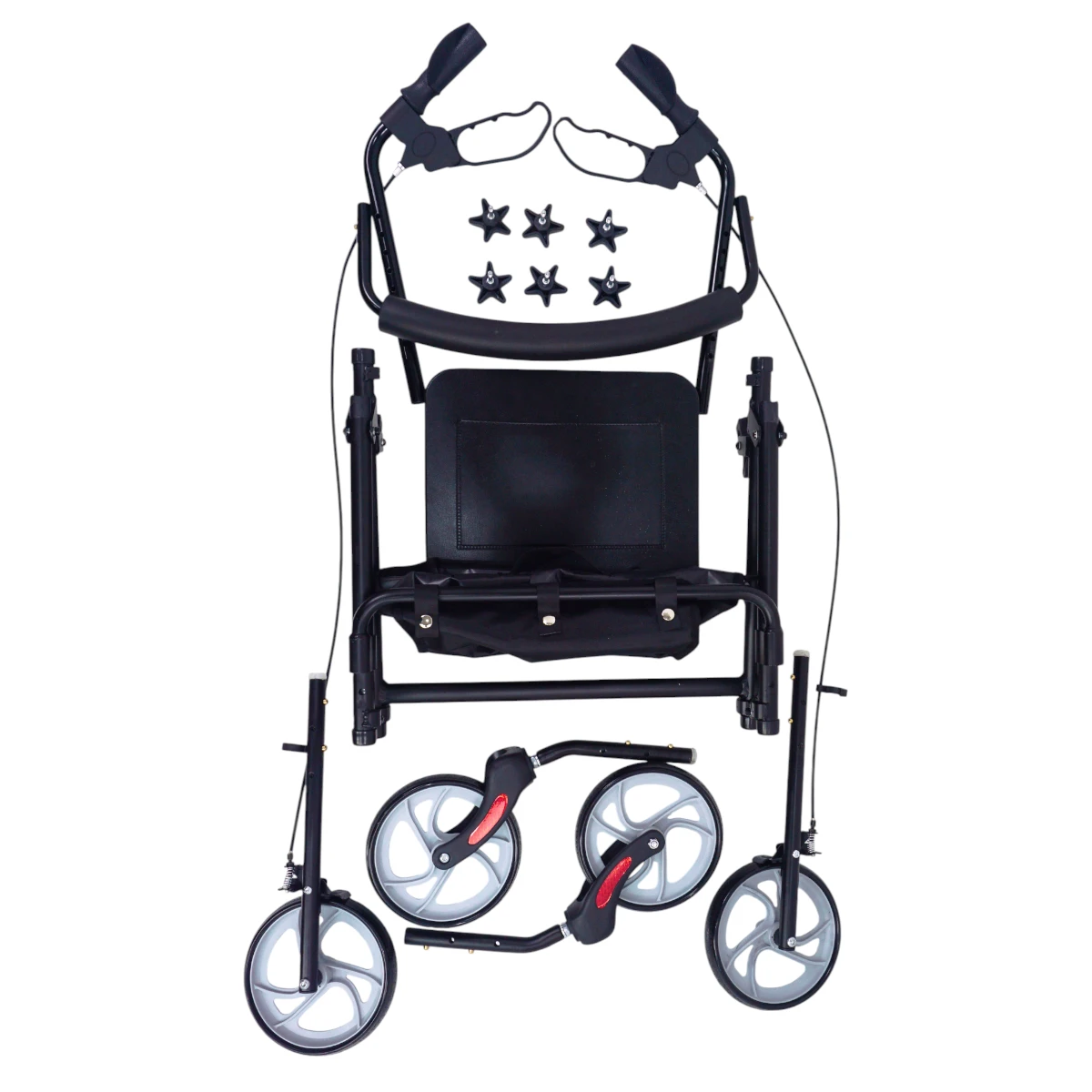 Detail nákupní tašky chodítka CARBON