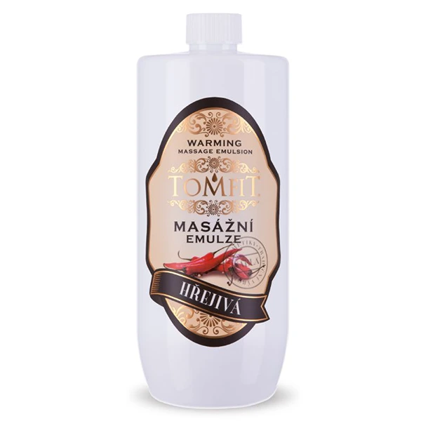 hřejivá masážní emulze