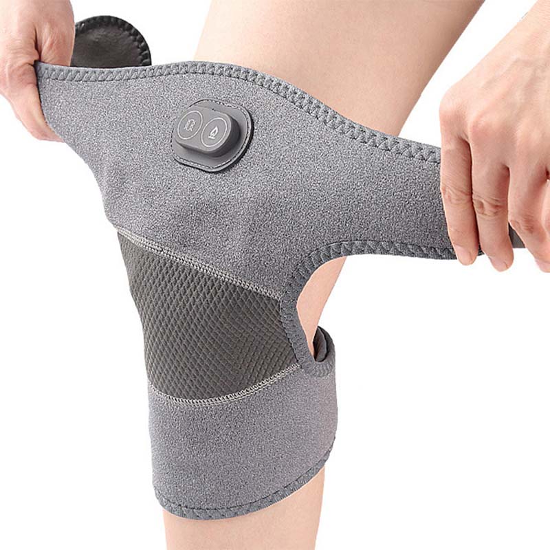 Vyhřívací masážní pás na koleno – ilustrační obrázek