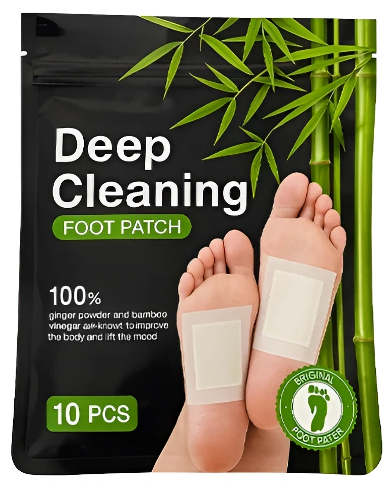 Detoxikačné náplasti s bambusovým octom a zázvorom